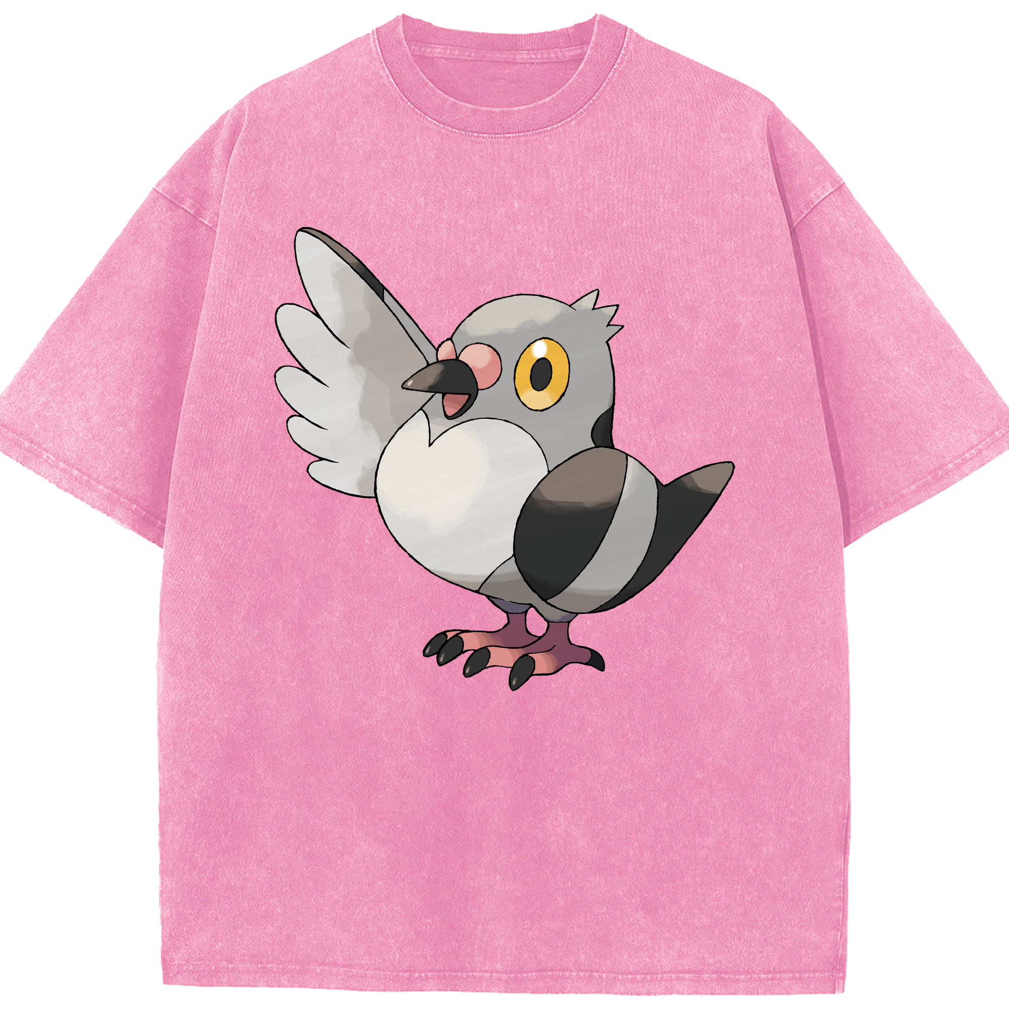 （画像用） ポケットモンスター Pokémon 綿100% ヴィンテージ風 半袖Tシャツ（フロントプリント）